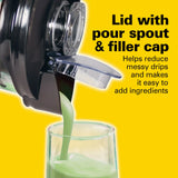 Wholesale-Hamilton Beach 53531-R/B Blender 48 oz. Glass Jar Certified Refurbished-Electro Vision Inc