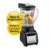 Wholesale-Hamilton Beach 53531-R/B Blender 48 oz. Glass Jar Certified Refurbished-Electro Vision Inc
