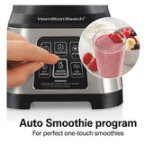Wholesale-Hamilton Beach 56202-R/B Glass Jar Blender 48 oz - CERTIFIED REFURBISHED-Blender-Electro Vision Inc
