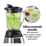 Wholesale-Hamilton Beach 56202-R/B Glass Jar Blender 48 oz - CERTIFIED REFURBISHED-Blender-Electro Vision Inc