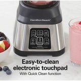 Wholesale-Hamilton Beach 56202-R/B Glass Jar Blender 48 oz - CERTIFIED REFURBISHED-Blender-Electro Vision Inc