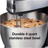 Wholesale-Hamilton Beach 64640-R/B Stand & Hand Mixer 4Qt - CERTIFIED REFURBISHED-Hand Mixer-Electro Vision Inc