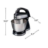 Wholesale-Hamilton Beach 64640-R/B Stand & Hand Mixer 4Qt - CERTIFIED REFURBISHED-Hand Mixer-Electro Vision Inc