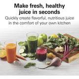 Wholesale-Hamilton Beach 67500 Juicer – Black 800W-Juicer-Electro Vision Inc
