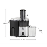 Wholesale-Hamilton Beach 67840 2 Speed Juice Extractor Silver-Electro Vision Inc