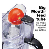 Wholesale-Hamilton Beach 70727-R/B Stack and Snap Food Processor 12 Cup - CERTIFIED REFURBISHED-Food Processor-Electro Vision Inc