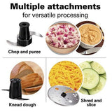 Wholesale-Hamilton Beach 70727-R/B Stack and Snap Food Processor 12 Cup - CERTIFIED REFURBISHED-Food Processor-Electro Vision Inc
