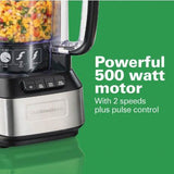 Wholesale-Hamilton Beach 70727-R/B Stack and Snap Food Processor 12 Cup - CERTIFIED REFURBISHED-Food Processor-Electro Vision Inc