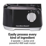 Wholesale-Hamilton Beach 70743-R/B Food Processor 8 Cup - CERTIFIED REFURBISHED-Food Processor-Electro Vision Inc
