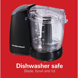 Wholesale-Hamilton Beach 72603 Food Chopper 3 Cup-Food Chopper & Processor-Electro Vision Inc