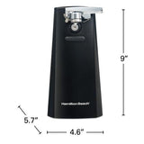 Wholesale-Hamilton Beach 76702G Extra-Tall Can Opener - Black-Can Opener-Electro Vision Inc