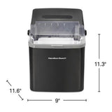 Wholesale-Hamilton Beach 86151 Portable Countertop Ice Maker-Ice Maker-Electro Vision Inc