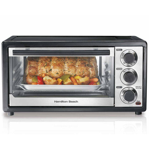 Wholesale-Hamilton Beach HB-31508 Toaster Oven 6 Slice-Electro Vision Inc