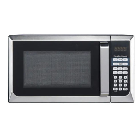 Wholesale-Hamilton Beach P90D23ALT Microwave Oven 0.9 Cf - Stainless Steel-Microwave Oven-Electro Vision Inc