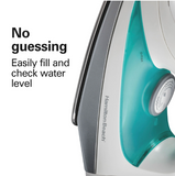 Wholesale-Hamilton Beach Retractable Cord Iron Model 14212-Iron-Electro Vision Inc