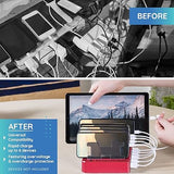 Wholesale-Hercules FAC101A Tuff Charging Station for Multiple Devices - 6 Ports-Electro Vision Inc