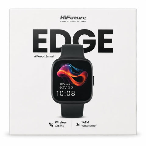 Wholesale-HiFuture Edge Smart Watch - Black-Smart watch-Electro Vision Inc