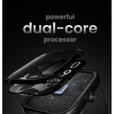 Wholesale-HiFuture Lume Smart Watch - Black-Smart watch-Electro Vision Inc