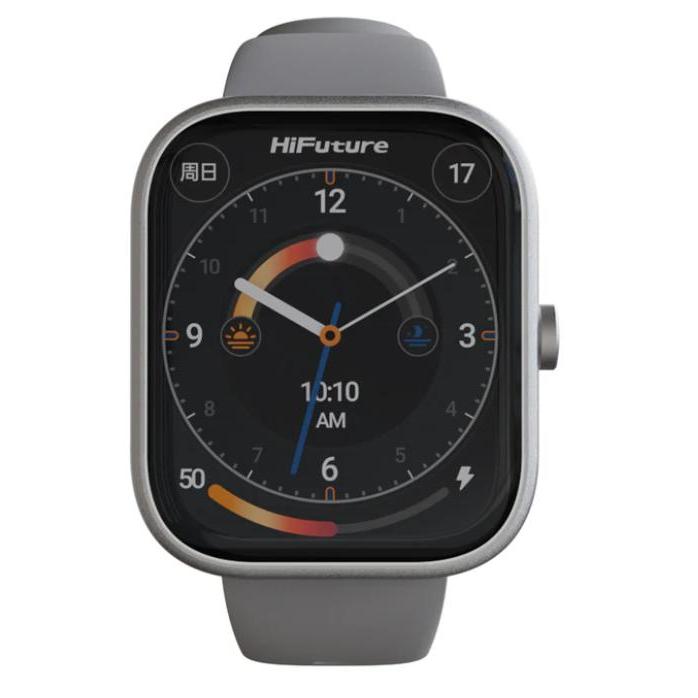Wholesale-HiFuture Lume Smart Watch - Silver Grey-Smart watch-Electro Vision Inc