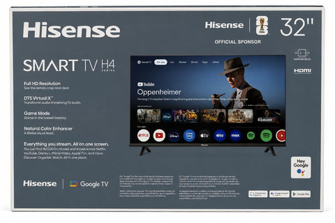 Wholesale-Hisense 32h40G Full HD Smart Google TV 32"-Smart TV-Electro Vision Inc
