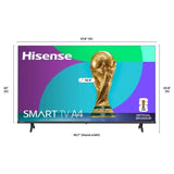 Wholesale-Hisense 43A4NF Class A4 Series Full HD Fire TV 43"-Fire TV-Electro Vision Inc
