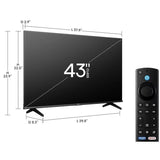 Wholesale-Hisense 43A7NF Class A7 Series LCD 4K Fire TV 43"-Smart TV-Electro Vision Inc