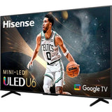Wholesale-Hisense 55U6K - 55-Inch Class U6 Series Mini-LED ULED 4K UHD Google TV-Smart LED-Electro Vision Inc