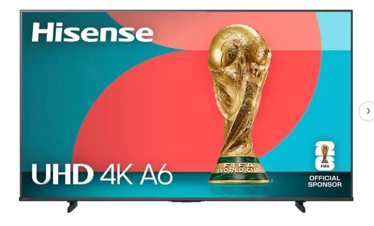 Wholesale-Hisense 65A6NF Class A6 4K UHD LED HDR Smart Fire TV 65"-Smart TV-Electro Vision Inc