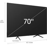 Wholesale-Hisense 70A65H Class A6 Series LED 4K UHD Smart TV 70"-Smart TV-Electro Vision Inc