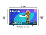 Hisense 75QD6QF 75" Class QD6 Series Hi-QLED 4K UHD HDR Smart Fire TV