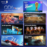Wholesale-Hisense 75QD6QF Class QD6 Series Hi-QLED 4K UHD HDR Smart Fire TV 75"-TV-Electro Vision Inc