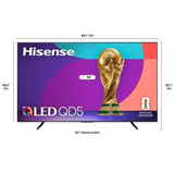 Wholesale-Hisense 98QD50G Class QD5 Series Hi-QLED 4K Google TV 98"-Google TV-Electro Vision Inc