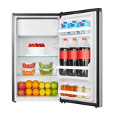 Wholesale-Hisense WMS044M Single Door Mini Refrigerator Stainless Steel - 4.4 Cu ft-Electro Vision Inc