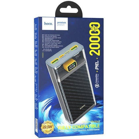 Wholesale-Hoco J103A - 22.5W 20,000mAh Power Bank-Power Bank-Electro Vision Inc