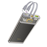 Wholesale-Hoco J104 - 22.5W 10,000mAh Power Bank with USB-C and Lightning Cable-Power Bank-Electro Vision Inc