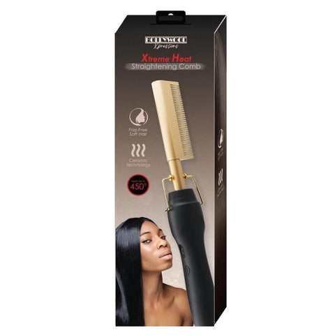 Wholesale-Hollywood CXH15000BOX Styling Heated Comb - Black-Heated Comb-Electro Vision Inc