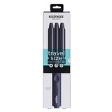 Wholesale-Hollywood CXH15003BLK Travel Size 3-Barrel Curling Iron - Black-Curling Iron-Electro Vision Inc