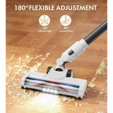 Wholesale-Homeika H320 Cordless Vacuum Cleaner - White-Vacuum-Electro Vision Inc