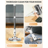 Wholesale-Homeika H320 Cordless Vacuum Cleaner - White-Vacuum-Electro Vision Inc