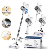 Wholesale-Homeika H320 Cordless Vacuum Cleaner - White-Vacuum-Electro Vision Inc