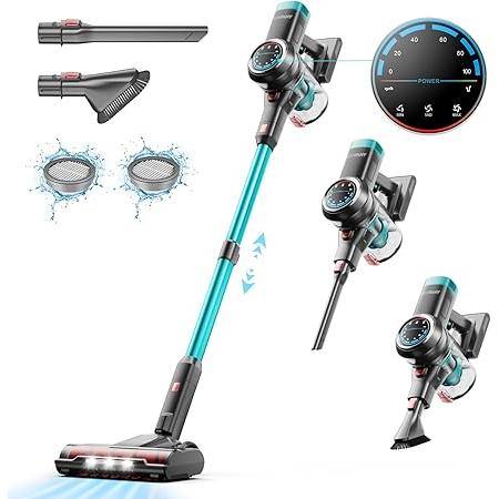 Wholesale-Hompany SV12Teal Smartvac 12 Cordless Vacuum Cleaner Teal-Electro Vision Inc