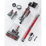 Wholesale-Hompany SV13Red Smart Vac 13 Cordless Vacuum Cleaner Red-Electro Vision Inc