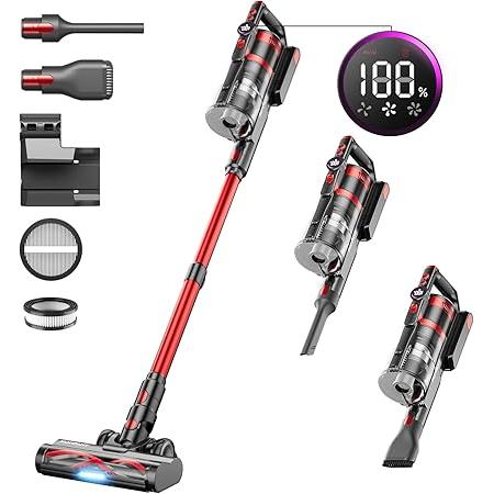 Wholesale-Hompany SV13Red Smart Vac 13 Cordless Vacuum Cleaner Red-Electro Vision Inc