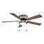Wholesale-Hugger AL383LEDGM Gunmetal Ceiling Fan - LED 52"-Electro Vision Inc