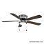 Wholesale-Hugger AL383LEDGM Gunmetal Ceiling Fan - LED 52"-Electro Vision Inc