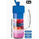 Wholesale-Hy-Impact 3597 Better Blender Personal with handle and straw - 16oz USB Rechargeable-Blender-Electro Vision Inc