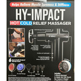 Wholesale-Hy-Impact Massage Gun - Hot/Cold Relief-Electro Vision Inc