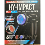 Wholesale-Hy-Impact Massage Gun - Hot/Cold Relief-Electro Vision Inc
