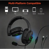 Wholesale-HyperGear 15538 Home/Office Stereo Headset V150 - Black-Headset-Electro Vision Inc