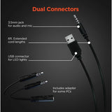 Wholesale-HyperGear 15538 Home/Office Stereo Headset V150 - Black-Headset-Electro Vision Inc